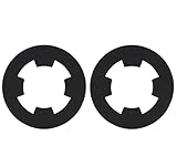  Cleatyi 2 pièces remplacer 72131 1 MM Pantoufle Embrayage for pièces de Voiture RC 1/8 HPI Racing Savage X 4.6 XL 5.9 SS Flux for HP Nitro MT 2 18SS ( Color : Black 2Pcs )