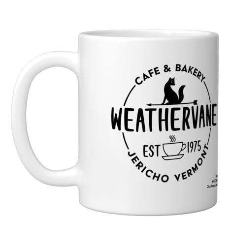 Taza cerámica blanca Wednesday 11oz miniatura 1
