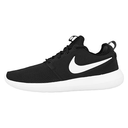 Nike Herr Roshe två sneakers dekollete, Svart vit antracit vit - 40 EU
