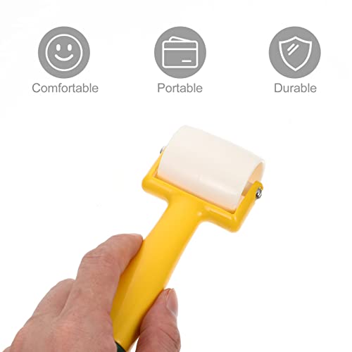 Wakauto Household Wallpaper Roller Tool Flat Pressing Roller for Seam Smoothing and Vinyl Application Design for Home and Automotive Decoration3