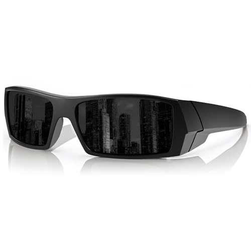 Image of WISTON Z87 Sunglasses Wrap Around Sunglasses for Men Rectangular Safety Glasses UV400 for Sport Working 8231
