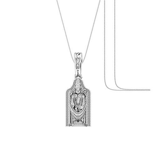 Pendentif en argent 925 pour homme et femme avec collier chaîne serpent AMZ-159