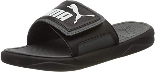 puma mens royal cat comfort slide sandals