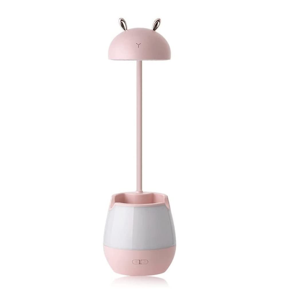 Klemmleuchte Schreibtischlampe LED-Schreibtischlampe Mit Stifthalter, Handyhalterung, Wiederaufladbarer USB-Augenschutz, Lese-Schreibtischlampen Für Das Bett Im Schlafsaal Leselampe Klemmlampe (Blue