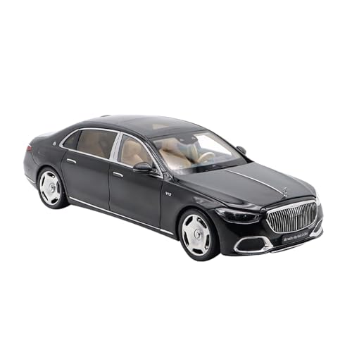 Alliage modèle de voiture Mercedes Maybach S680 statique 1/18 un cadeau d'exception pour bureau