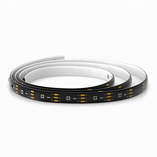 Striscia LED RGB WS2812B flessibile indirizzabile individualmente, PCB Dream Color Strip IP65, impermeabile, progetto fai da te con controllo (DC 5 V), per TV, feste, Natale, ecc. (1 m, 30 LED/m)
