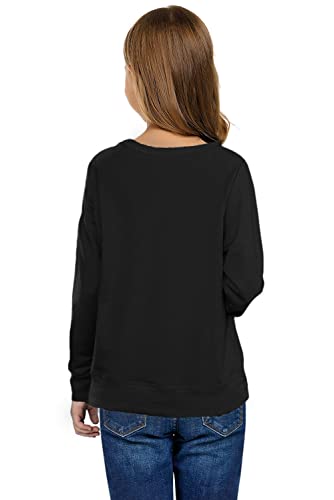 Remimi Toddler Boys Thanksgiving Pullover Sweatshirt Turkey Print Long Sleeve Thankful Casual Black Shirt 3-4 Years4