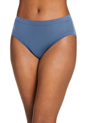 Image of Jockey Women's Underwear 100% Cotton Elance Breathe Hipster - 3 Pack