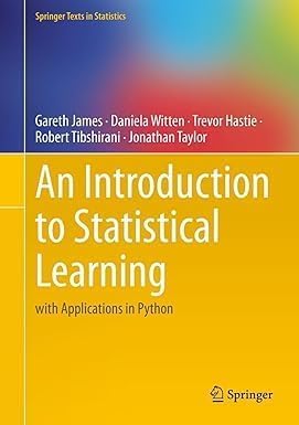 Buy An Introduction To Statistical Learning with Applications in Python ...
