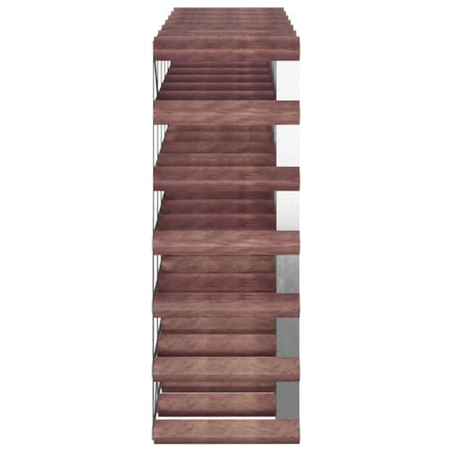 Soporte para 42 botellas de vino madera pino sólida miniatura 3