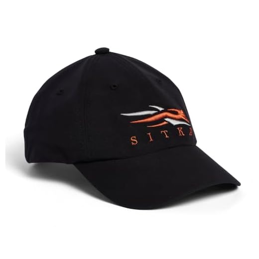 SITKA Gear Unisex Traverse Cap, Sitka Black, One Size