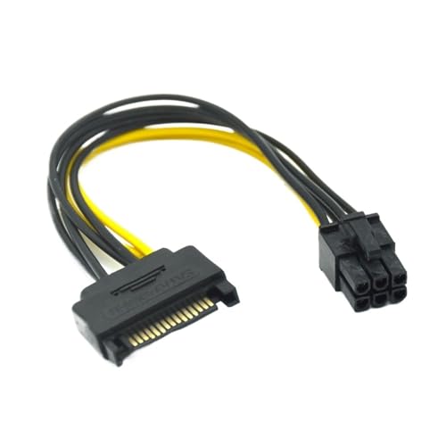 Cable adaptador convertidor SATA a PCI-E de 20 cm miniatura 5