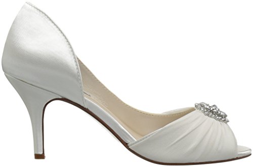 Touch Ups Women's Helen D'orsay Pump, White, 9 M Us #TOP5