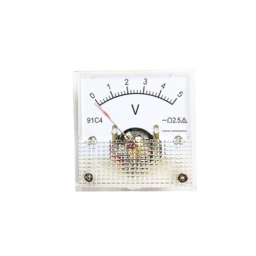 Voltmètre analogique CC 91C4 cadran de mesure de tension continue 50V