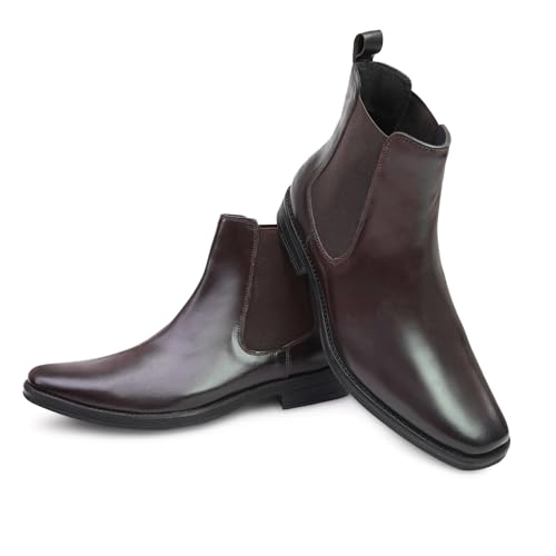 Image of AX10 Men's Premium Leather Chelsea Boots