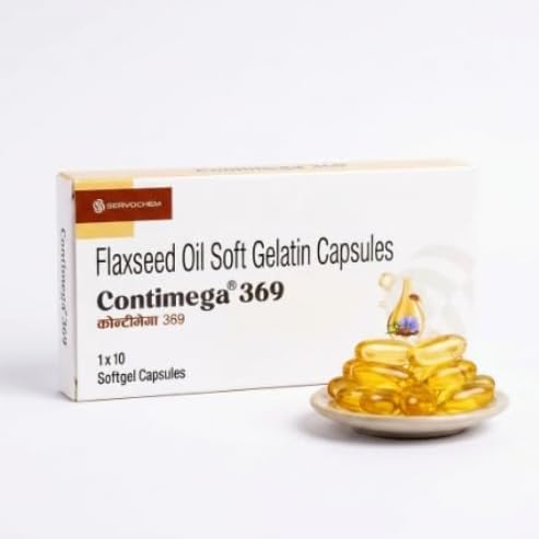 Flaxseed Oil Soft Gelatin Capsules | Omega Fatty Acid Daily Wellness Supplement | Easy to Consume Softgel Capsules | 1x10 Capsules-picture-10
