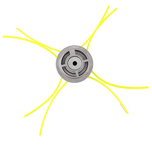 OWSOO Cilíndrico liso universal alumínio aparador cortador de grama superior strimmer acessório com