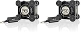 AC Infinity MULTIFAN Mini, Compact 40mm x 20mm USB Fan, UL-Certified for VR Gear, Aquarium, Roku, Router, Raspberry Pi, Cosplay, Helmet Cooling Ventilation (Pack of 2)