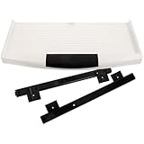 Plateau de clavier coulissant pour sous le bureau, résistant, pratique et léger, facile à déplacer et peu encombrant