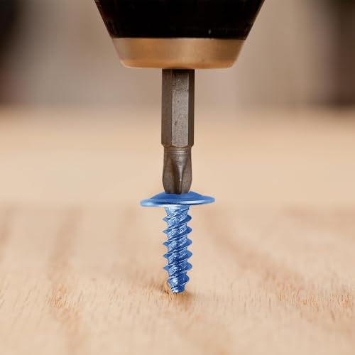 Image of Wensilon(300 pcs)#6x1-1 /4 inch Phillips Truss Head Wood Screws Galvanizing Quick Metal Self Tapping.