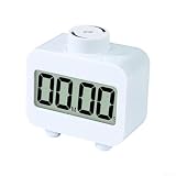 NEIQIUWING Rotary Timer 99 Min per conto alla rovescia Countup Silent Rotary Timer