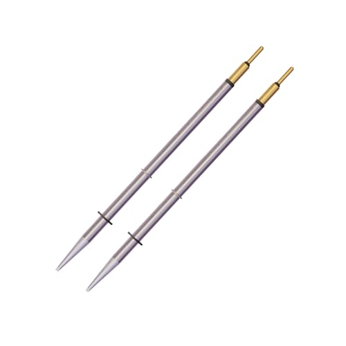 Image of Metcal MFT-7CH9008 - Microfine Tweezer Tip Pair (Chisel; 0.8 x 9mm; 775F)