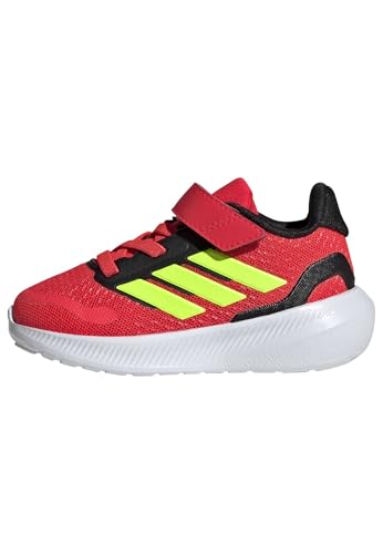 Image of adidas Baby Marvel Run Falcon 5 Elastic Lace & Strap Shoe