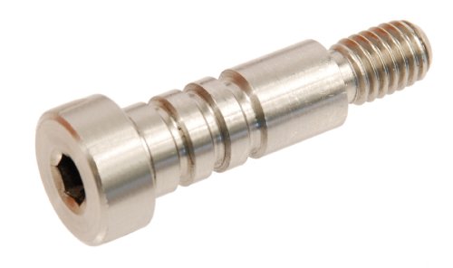 18-8 Stainless Steel Headed Spring Anchor, Plain Finish, Slotted Drive, 3 Grooves, 1-72 Thread Size, 5/64 Shoulder Diameter, 3/4 Shoulder Length, For 0.070 Spring Diameter, Made in US