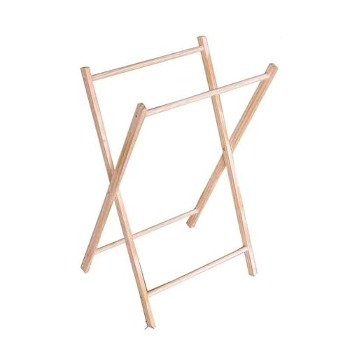 Support raquette tennis de rangement en bambou haut de gamme