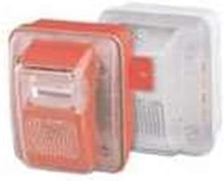 Gentex WGEC24-75WW 24VDC Outdoor Horn & Strobe Combination Kit - Off-White Faceplate