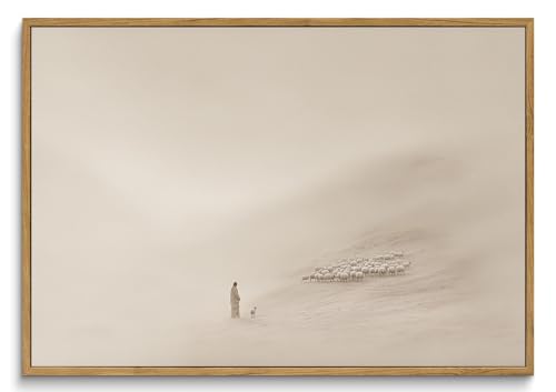 ZZTCYSU Jesus Canvas Wall Art Christian Framed Wall Art Good