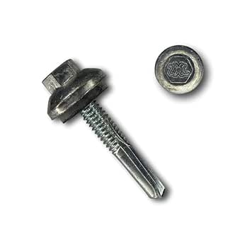 Eagle 1 #12 Drill Tip Metal Building Screws - 1" To 3" Lengths, Hex Head, For Roofing & More 10 thumbnail image