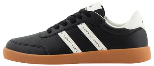 Armani Exchange Women's Berlin, Double Band Logo Sneaker