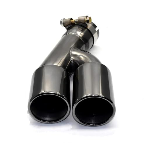 Mise à niveau embout d'échappement simple à double pour BMW 320i F30 F31 acier