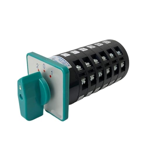 Interrupteur à cames rotatif de conversion inverseur triphasé 380V 5A