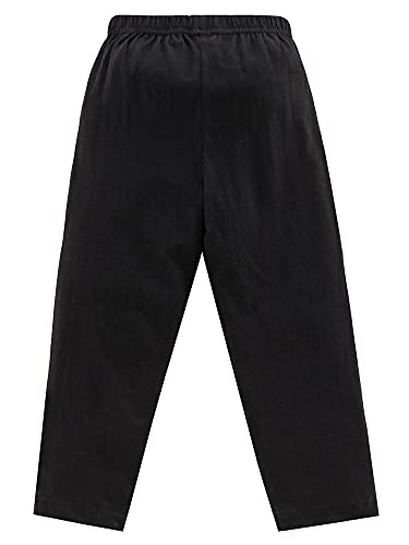 Image of KiddoPanti Boys Solid Pyjama Pant | 100% Soft Cotton Single Jersey | Comfortable Fit with Elastic Waistband & Single Front Pocket | Kids Joggers Track Pant