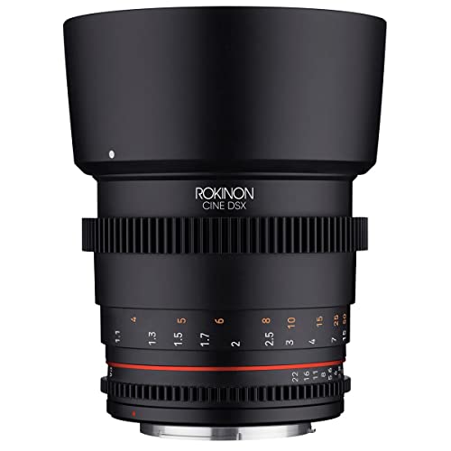 Amazon.co.jp: Rokinon 85mm T1.5 高速フルフレーム シネ DSX レンズ