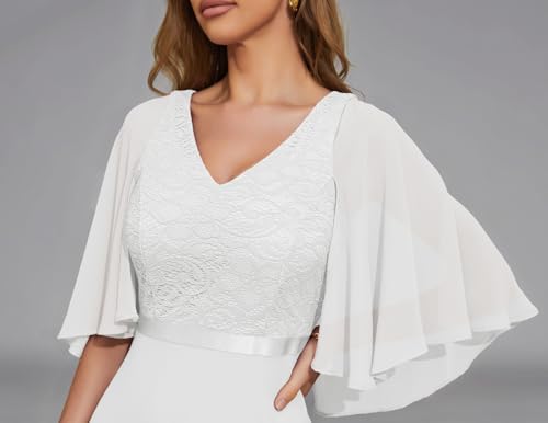 Image of DRESSTELLS Wedding Guest Maxi Dress Mother of Bride 2026 Fall Evening Gown