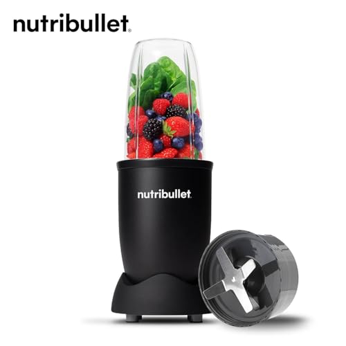 nutribullet blender 600 Series Starter Kit in Black - 4 Piece Set - Nutrient Extractor High Speed Blender - 600W - Quick & Powerful - Kickstart Your Morning - Great for Smoothies - Image 5