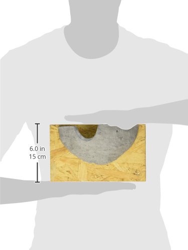 Esschert Design Mehlschwalbennest, Vogelhaus, ca. 24 cm x 9,1 cm x 15 cm