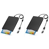 Compact et léger : conçu pour la portabilité, ce lecteur de disquette ultra-mince (0,63 pouce) et léger (0,52 lb) est parfait pour récupérer des données précieuses à partir de disquettes à , au bureau, à l'école ou en voyage. Un cadeau nostalgique parfait !