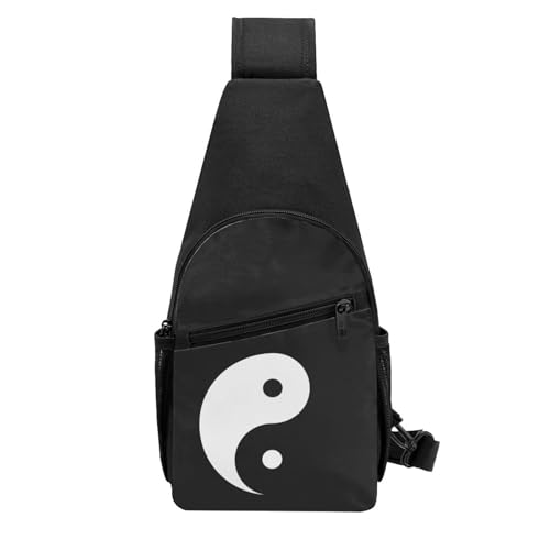 Tai Chi Yin Yang，Fashion One-Shoulder Bag，Anti-Theft Crossbody Shoulder Chest Bag3