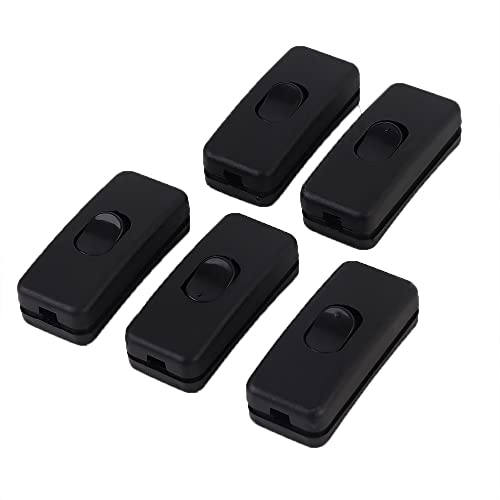 Interrupteur en ligne ON/OFF lot de 5 pour cordon lumineux 250V