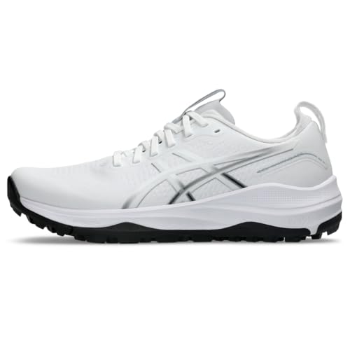 ASICS Men's Gel-Kayano ACE 3 Golf Shoes, 14, White/Black