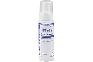 MiconaHex +Triz Mousse 7.1 ounces (200ml): Targeted Antimicrobial and Antifungal Solution for Pets