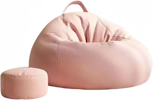 Shisuncne ビーズクッション 怠け者ソファ 座椅子 座布団 ビーンバッグチェア ひとをだめにするクッション 一人掛け クッション 人をダメにするソファ 洗える ダ 手持ち付 軽量 ひとり暮らし 携帯便利 大人 柔らかい ひとり暮らし 取り外し可能