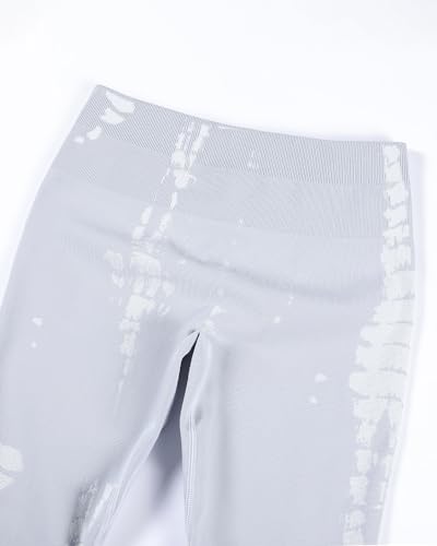 Image of AUROLA Serpent Snake Seamless Scrunch Workout Leggings for Women,Girls Squat Proof Ribbed Thick Active Gym Pants