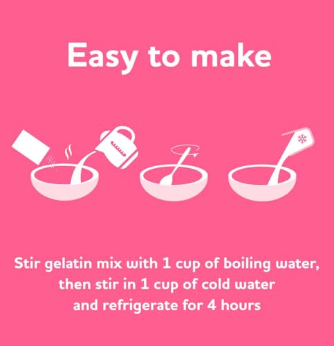 Image of Jell-O Gelatin Dessert Mix, Raspberry, Cranberry & Watermelon Flavors plus Cook & Serve Tapioca Flavor, Includes 4 Total Packs (1 of Each Flavor), Fat Free Desserts & Pudding Mix, Easy Fruit Gelatin for Desserts, Snacks & Parties, 3 oz Each (Variety Pack)