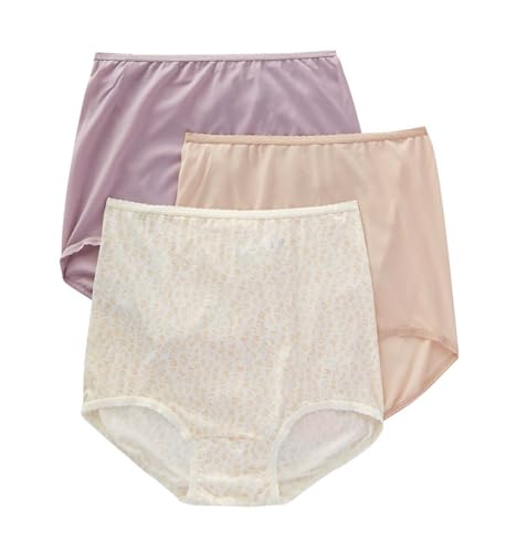 Image of Bali womens Underwear Briefs Pack, 3-pack, Skimp Skamp Brief Panties for Women, Full Coverage, No Show