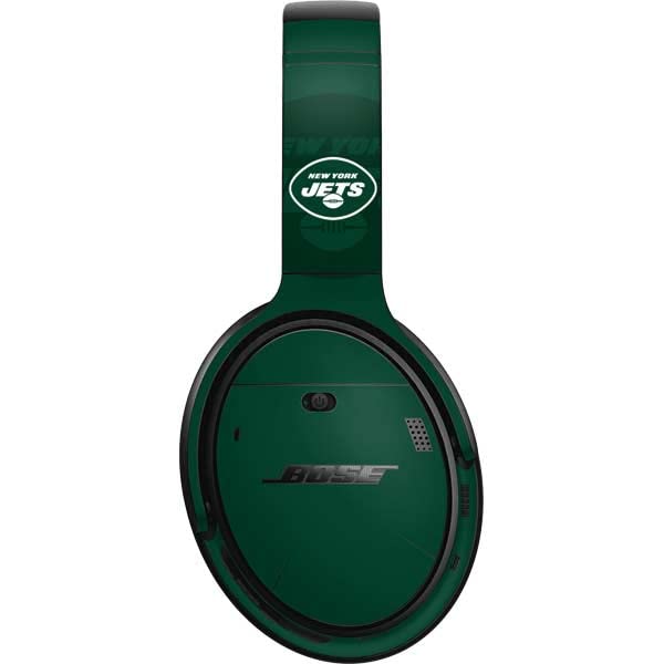 Skinit Decal Audio Skin Compatible with Bose QuietComfort 35 II Headphones - Officially Licensed NFL New York Jets Double Vision Design